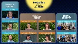 Miniature : TEASER 2025 MEDAILLES CNRS ALPES
