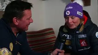 Miniature : Tessa Worley lors de la coupe du monde de Courchevel