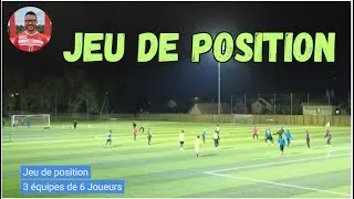 Miniature : Jeu de position 3 équipes de 6 Joueurs ‐