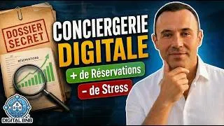 Miniature : 🏡 Propriétaires Airbnb : Gagnez Plus et Travaillez Moins grâce à la Conciergerie Digitale
