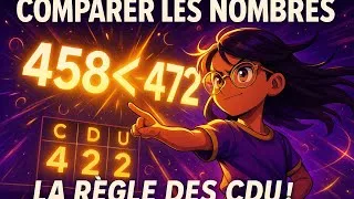 Miniature : Comparer et Ordonner les Nombres (CM1–CM2) | La Méthode Ultra Simple avec Janilce !