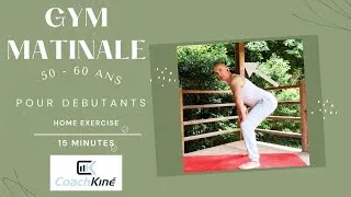 Miniature : Gym Douce Matinale – 15 Min avec un Kiné pour Bien Démarrer la Journée (Spécial 50-60 ans)