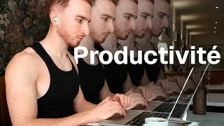 Miniature : Je t'explique comment être ultra productif (les gens pense que je me Clones) - Vlog