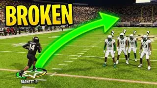 Miniature : CFB27 cpu cannot defend qb runs (heishman)