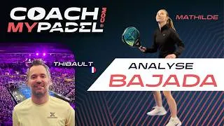 Miniature : Cours de BAJADA au padel 🎾 : analyse technique du geste 👀📈 - Mathilde BARA