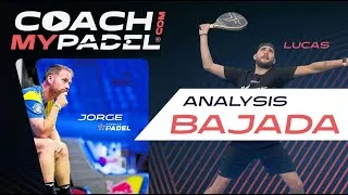 Miniature : Padel Tips about Bajada 🎾💪 with Jorge coach Premier Padel 👨‍🏫⭐️ -Technical analysis of Lucas' shot
