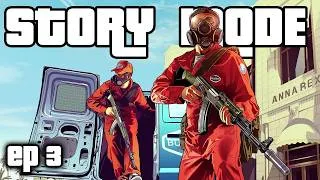 Miniature : GTA V STORY MODE EP. 3 - Le braquage de la bijouterie!