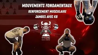 Miniature : Renforcement Musculaire Jambes avec Kettlebell | Force Fonctionnelle & Sport de Combat