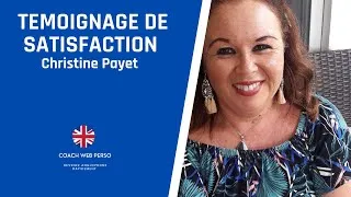 Miniature : TEMOIGNAGE DE SATISFACTION DE CHRISTINE PAYET