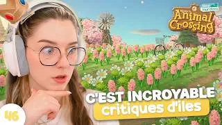 Miniature : 🌸 Je suis ULTRA FAN de cette île ! • JE CRITIQUE VOS ÎLES ANIMAL CROSSING #46