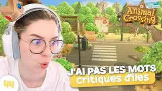 Miniature : 😧 Une des PLUS BELLES ILES que j'ai vu ! • JE CRITIQUE VOS ÎLES ANIMAL CROSSING #44