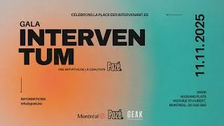 Miniature : Gala Interventum   La Coalition Pozé 2025