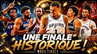 Miniature : PREVIEW NBA FINALS SPURS VS KNICKS 2026 : WEMBY FACE À SON PLUS GRAND DÉFI !🏀