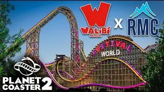Miniature : LOUP GAROU RMC – Walibi Belgium 2028 Concept | Planet Coaster 2