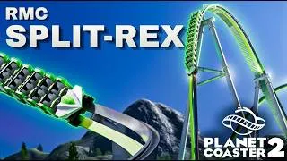 Miniature : SPECTER - Massive RMC Split-Rex Coaster in Planet Coaster 2!