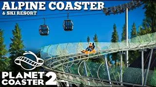 Miniature : ALPENBLITZ – Huge Alpine Coaster in a Ski Resort | Planet Coaster 2