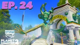 Miniature : 🎉 OUVERTURE de Petrifika ! - Let's Play FR Planet Coaster 2 EP24