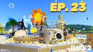 Miniature : 🎉 PARADE et Hymne du parc ! - Let's Play FR Planet Coaster 2 EP23