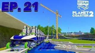 Miniature : 🎉 NOUVELLE zone antique ! - Let's Play FR Planet Coaster 2 EP21