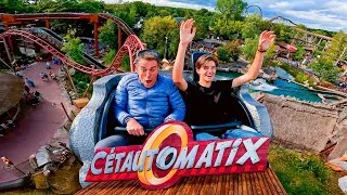 Miniature : Je teste Cetautomatix : le nouveau coaster du PARC ASTERIX ! 🎢
