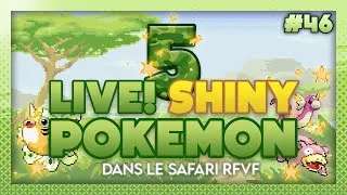 Miniature : 5 Live! shiny dans le Safari RFVF! | 🌴 Compilation Safari Week 2022 (+ Colosseum Showcase)