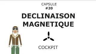 Miniature : Déclinaison magnétique (Nord vrai / Nord Magnétique, Cap, Route...)
