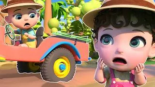 Miniature : 🚗 BÉBÉ est BLOQUÉ! Le DINOSAURE vient à la Rescousse! | Chanson Rigolote | CocoBerry en Français