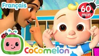 Miniature : Ma chanson du corps | CoComelon en Français | Chansons pour bébés