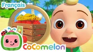 Miniature : La chanson des délicieux fruits ! 🍎 CoComelon en Français 🍉 Comptines des Animaux