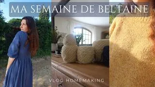 Miniature : Vlog Beltaine : Cast on Marinière, Haul Driessenstoffen et Cuisine réconfortante