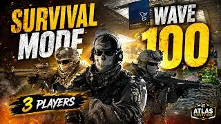 Miniature : Call of Duty MW -  👉 We Survived 100 Waves… And We Keep Going | Atlas Store (3 Players)”