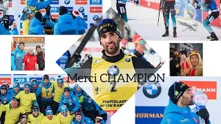 Miniature : Biathlon Trip 2020 / Team Poulet / Étape Ruhpolding Mondiaux d'Antholz / Martin Fourcade
