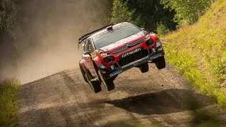 Miniature : Sébastien Ogier / Citroën C3 WRC / TEST - Neste Rally Finlande 2019