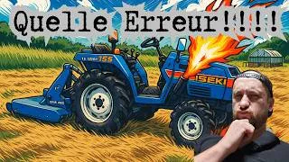 Miniature : Est-ce que je n'aurais pas fait une Betise?! J'achete un Micro Tracteur Iseki 155