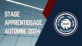 Miniature : Stage apprentisage Cosmic Volley automne 2024
