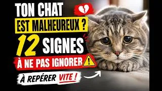 Miniature : Ton chat est il malheureux ? 12 signes à repérer vite ! 🐱❤️