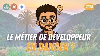 Miniature : Les développeurs en DANGER à cause de l’IA ? (en 2025, faut-il encore coder ?)