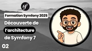 Miniature : Comprendre l’architecture Symfony en 10 minutes ! | Formation Symfony 7 | Épisode 2