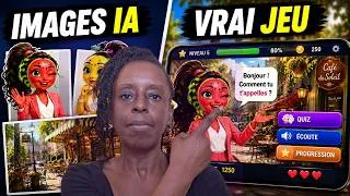 Miniature : J’ai transformé mes images en vrai jeu IA avec WebSim