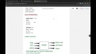 Miniature : Les bases de l’algorithmique : Variables et opérations (Cours débutant)