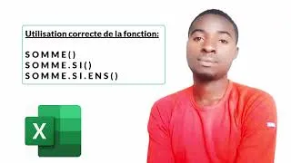 Miniature : La fonction SOMME, SOMME.SI et SOMME.SI.ENS#Excel#bureautique#office