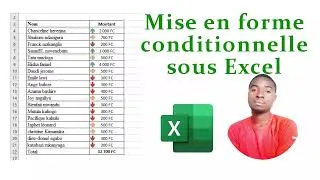 Miniature : Mise en forme conditionnelle sous excel #excel#office#microsoft