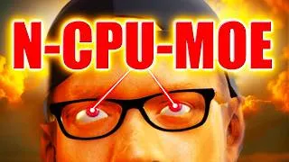 Miniature : +90% de vitesse pour tous les LLM (MoE)  avec n-cpu-moe