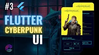 Miniature : Flutter UI #3 - Cyberpunk 2077 - SPEED CODE - FR