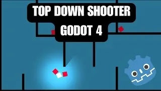 Miniature : Godot 4 - Les bases - Topdown Shooter hotline miami (windows)