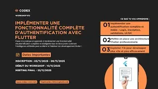 Miniature : Workshop 12 :  Development Mobile (Flutter)