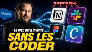 Miniature : Comment ce mec a inventé Notion, Slack, Figma et Canva sans les coder