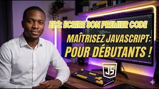 Miniature : 03 Apprendre JavaScript avec @codingcity | Creer son premier code JavaScript