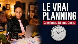 Miniature : Le planning d'une dev solo mom de 3 enfants : ce que je sacrifie vraiment