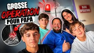 Miniature : PAPA FINIT À L'HÔPITAL 😱